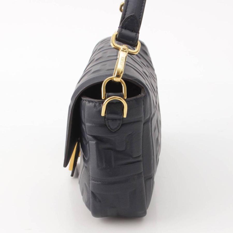 FENDI フェンディ マンマバケット レザー ズッカ FF柄 ショルダー  