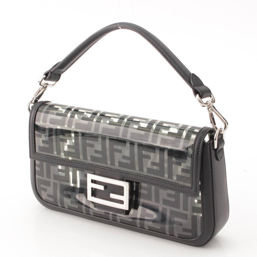 FENDI 【フェンディ】Fendi ズッカ マンマバケット クリア 2WAY ハンド  