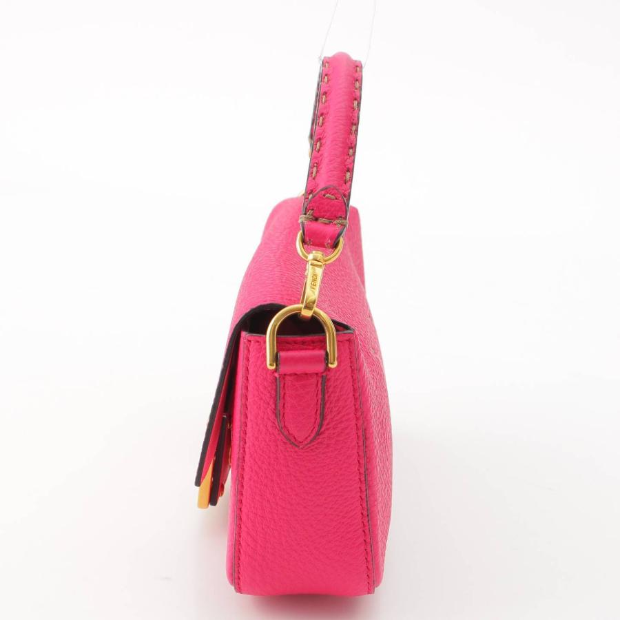 フェンディFendi Selleria ピンクショルダーバッグ