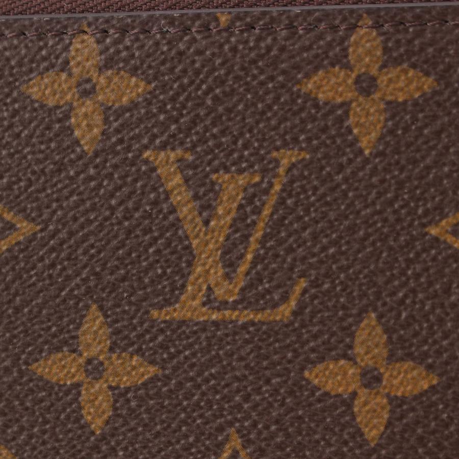 【ルイヴィトン】Louis Vuitton　モノグラム ジッピーウォレット ラウンドファスナー 長財布 M42616 ブラウン 未使用【中古】203676｜retrojp｜07