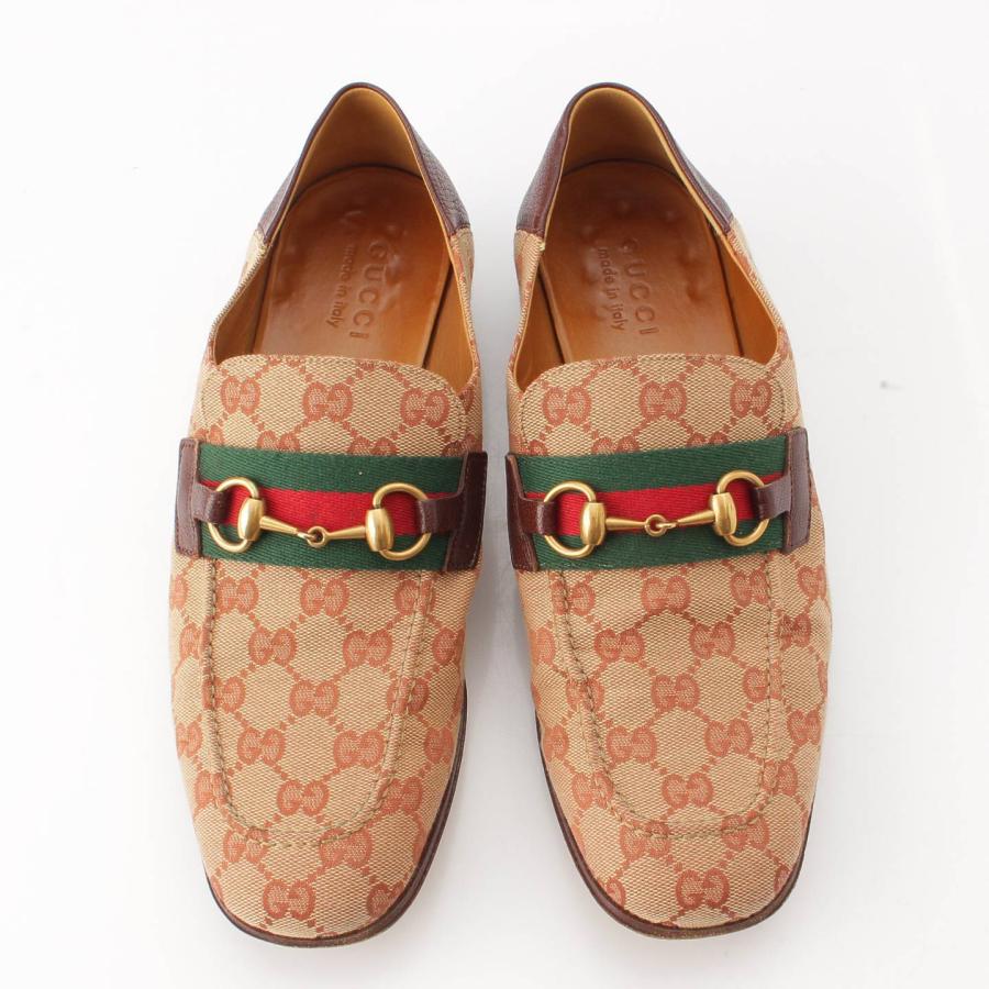 希少】GUCCI グッチ ビットローファーシェリーライン43