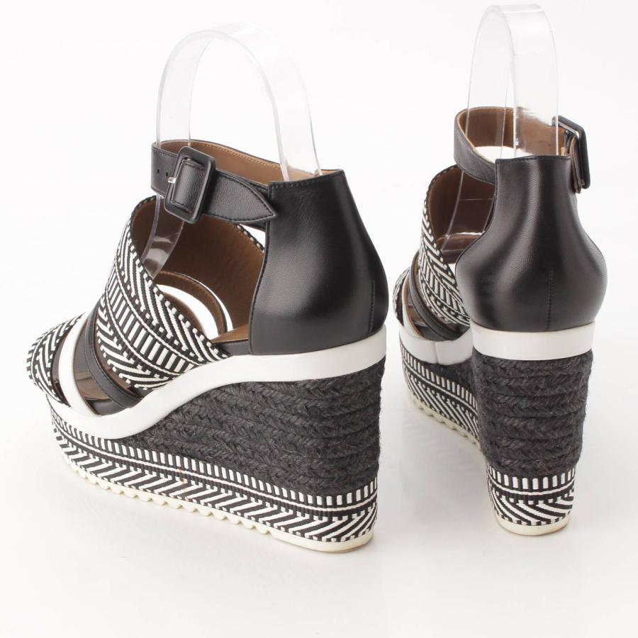 エルメス】Hermes ローマ エスパドリーユ ウェッジソール ストラップ 