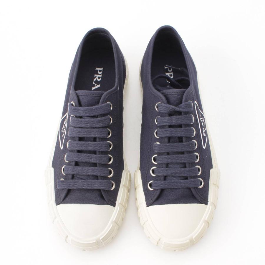PRADA 【プラダ】Prada メンズ トライアングル ロゴ キャンバス 