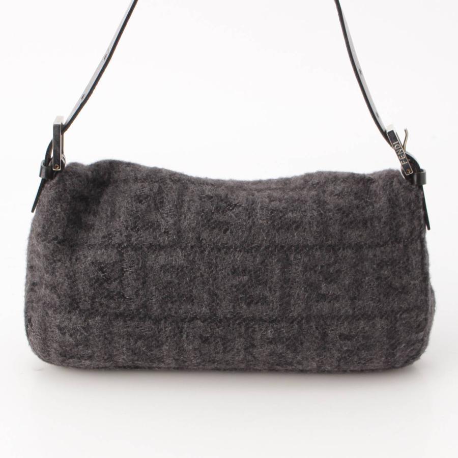 フェンディ】Fendi マンマバケット ウール ズッカ FF柄 ワンショルダー 