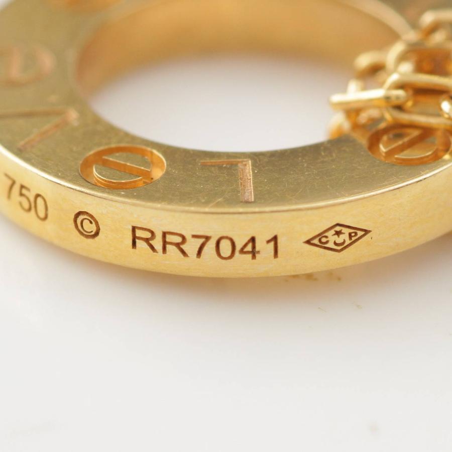 【カルティエ】Cartier LOVE ラブ サークル ネックレス ペンダント ダイヤ 2P 750YG B7219500 ゴールド 6.2g【中古】204818｜retrojp｜06