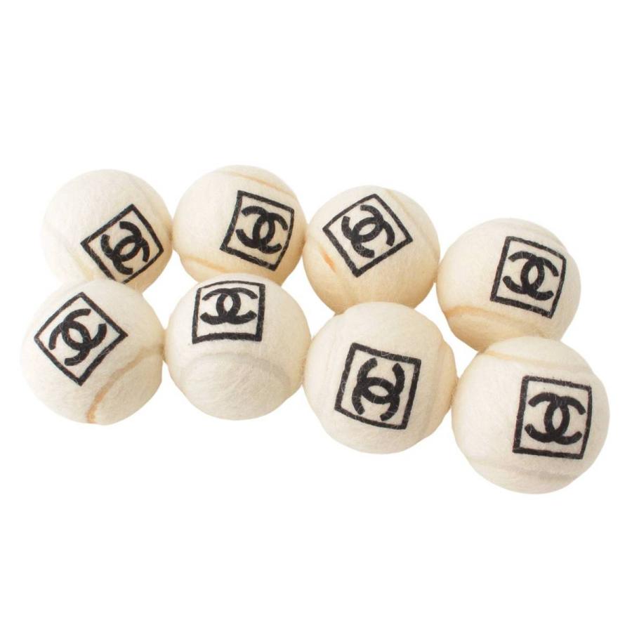 CHANEL 【シャネル】Chanel スポーツ テニスボール8個 ボールケース 