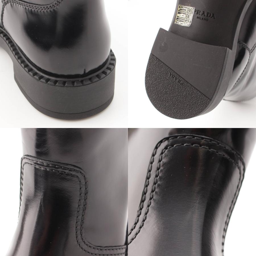PRADA 【プラダ】Prada メンズ ブラッシュドレザー ミッドカーフ PRADA 【プラダ】Prada メンズ ブラッシュドレザー ミッドカーフ