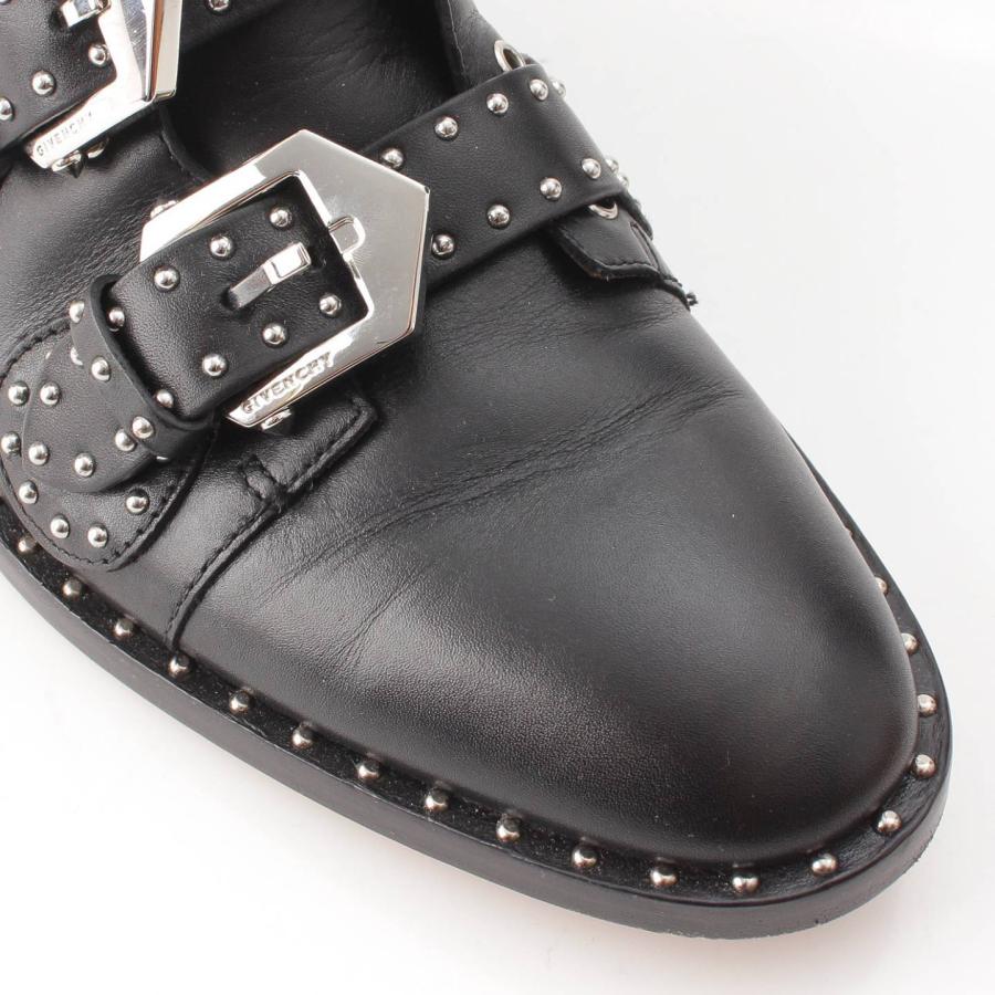 ジバンシィ】GIVENCHY レザー スタッズ ベルト アンクル 