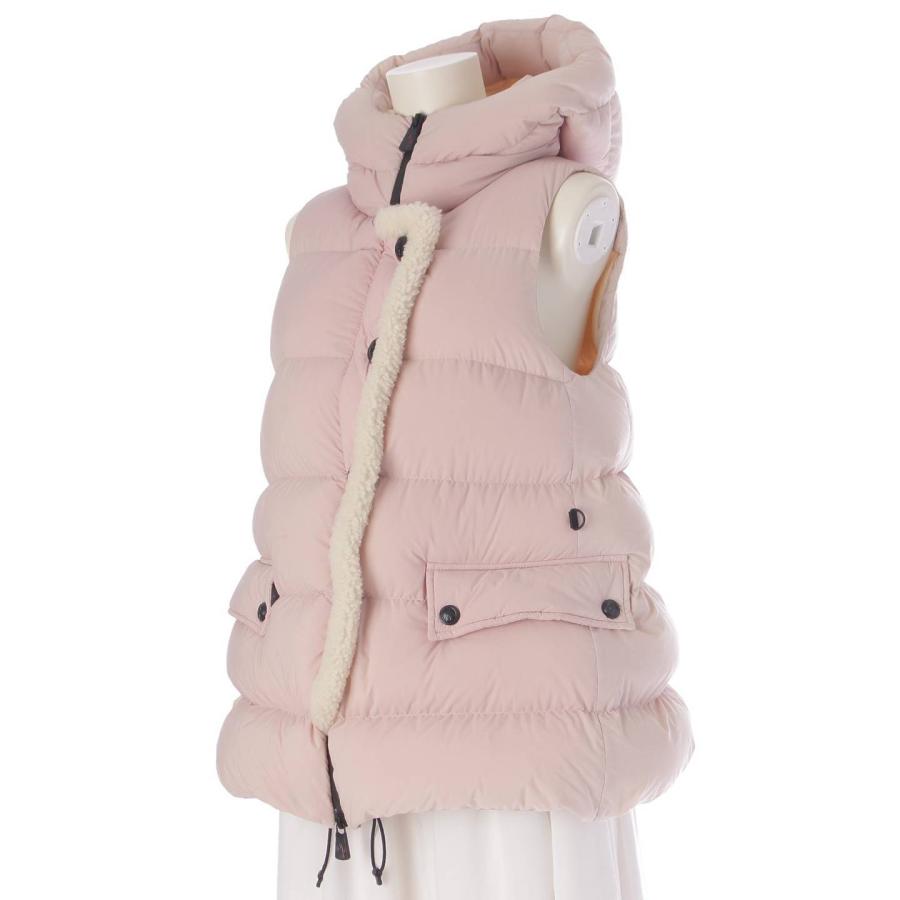 MONCLER ボアフード付きダウンベスト 【公式通販】