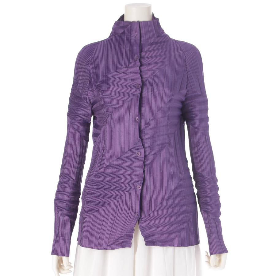 【美品】イッセイミヤケ　プリーツプリーズ　トップス　パープル系 楽天市場】issey miyake pleats please（Tシャツ・カットソー