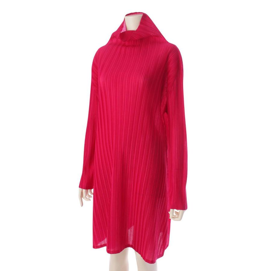 イッセイミヤケ】Issey miyake プリーツプリーズ タートルネック 長袖 