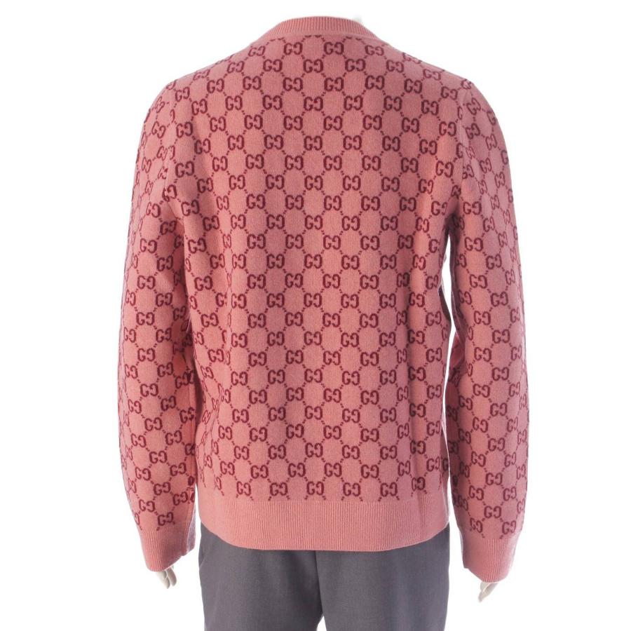 GUCCI 【グッチ】Gucci 20SS メンズ GG コットン Vネック ニット 