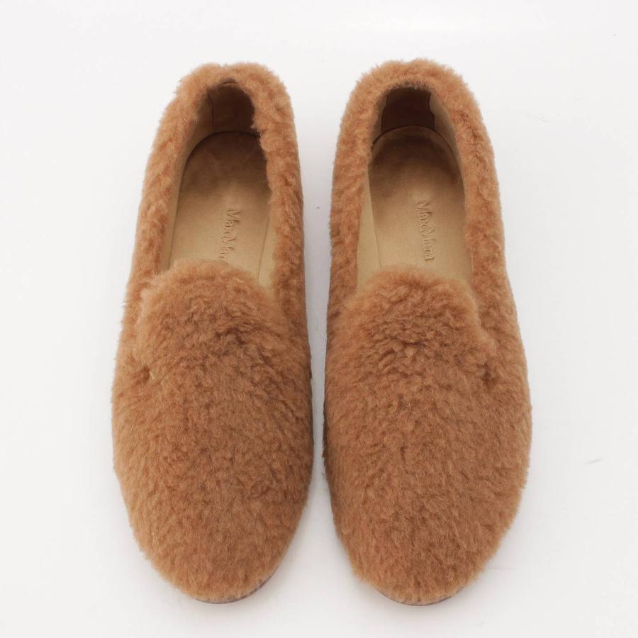 Max Mara 【マックスマーラ】Max mara テディベア キャメル×シルク 