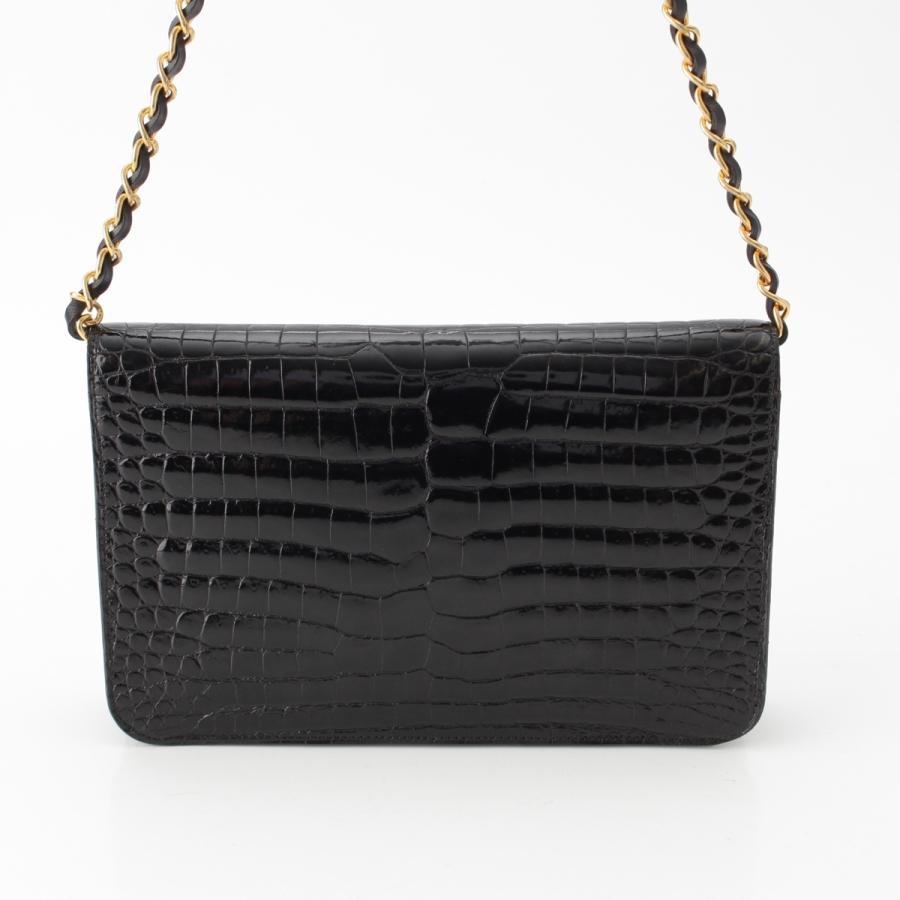 CHANEL（シャネル） クロコダイル プッシュロック ココマーク フル