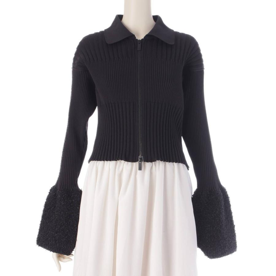 CFCL 【】 CFCL 24SS リーフジップシャツ クロップド丈 CFCL 【】 CFCL 24SS リーフジップシャツ クロップド丈