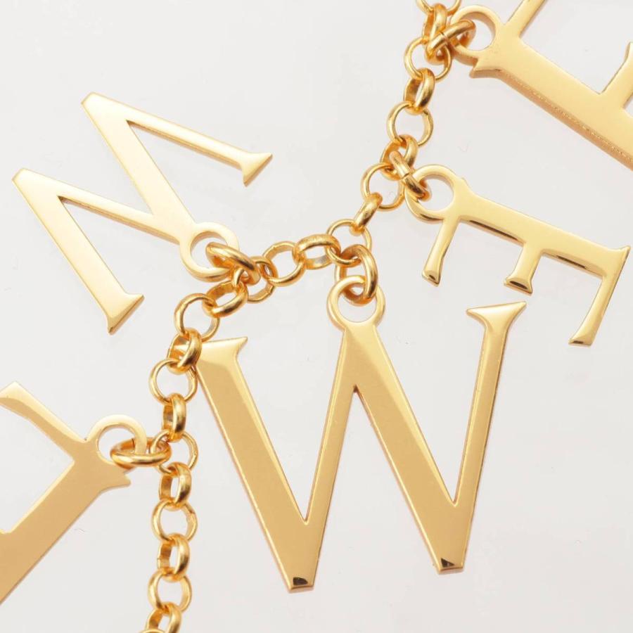 LOEWE 【ロエベ】Loewe レタリング ロゴ チェーン チャーム AG925  