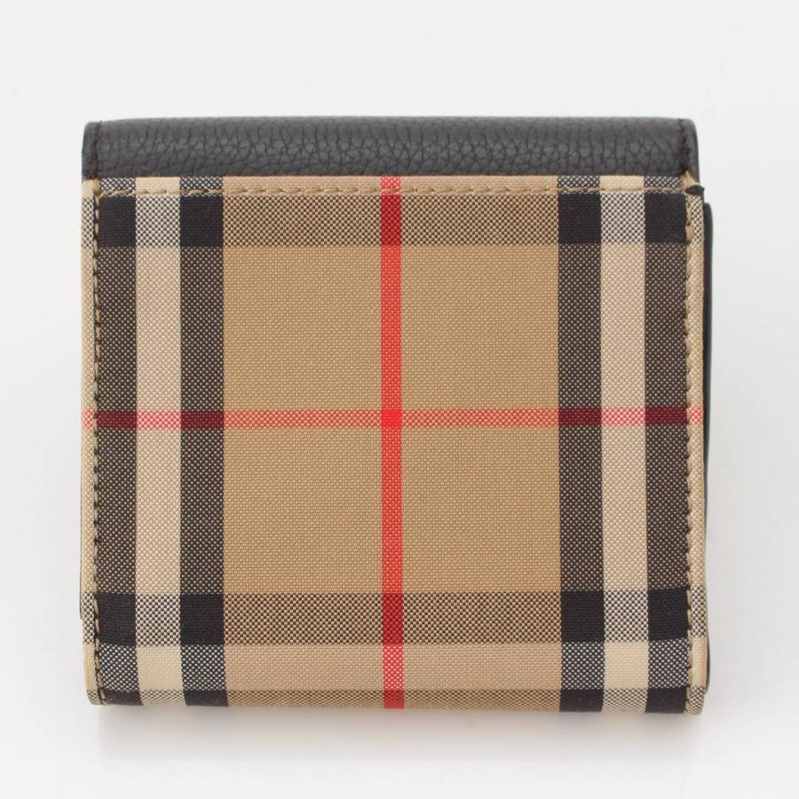 BURBERRY バーバリー ノバチェック コンパクト 折り財布 キャンバス