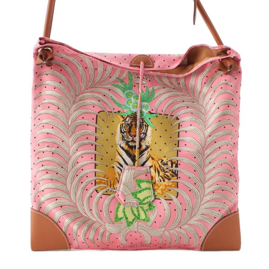 HERMES 【エルメス】Hermes Y刻印 シルキーシティPM ジャングルラブ  