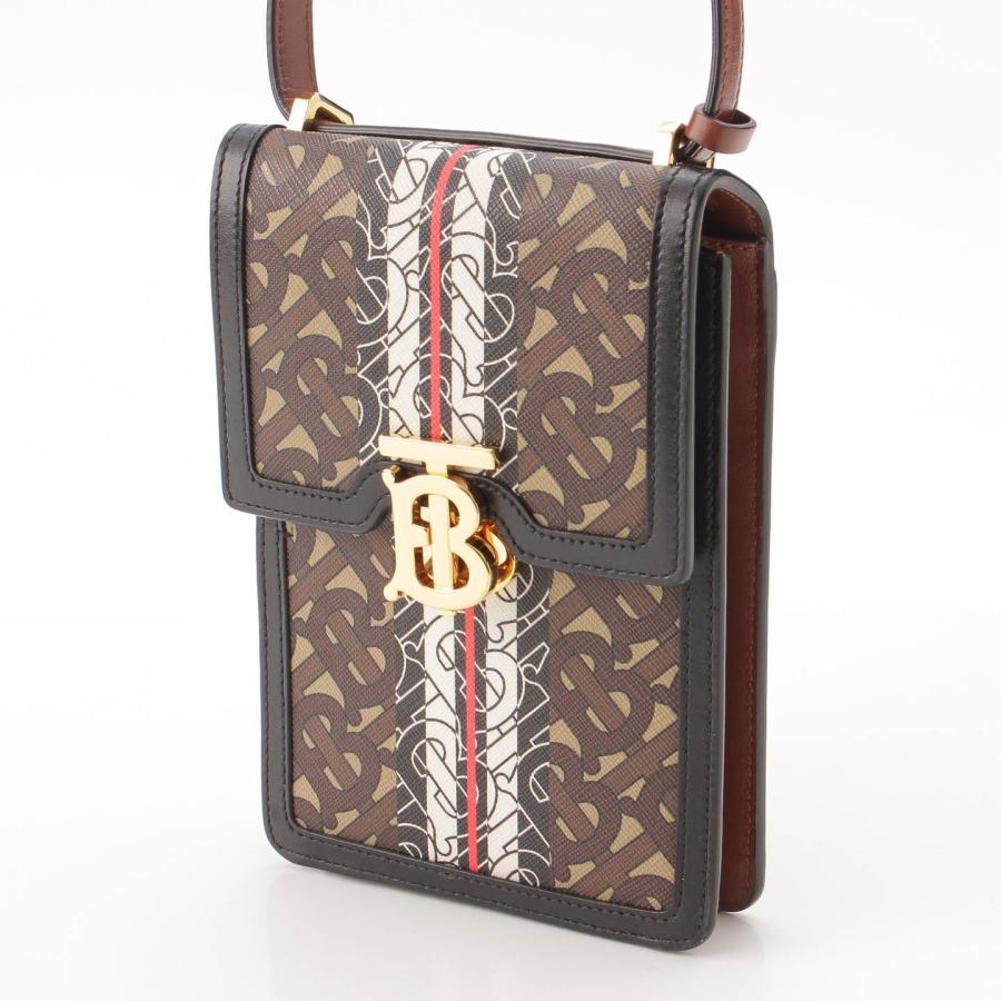 Burberry TBロゴ ロビン ロゴジャガード レザー モノグラム
