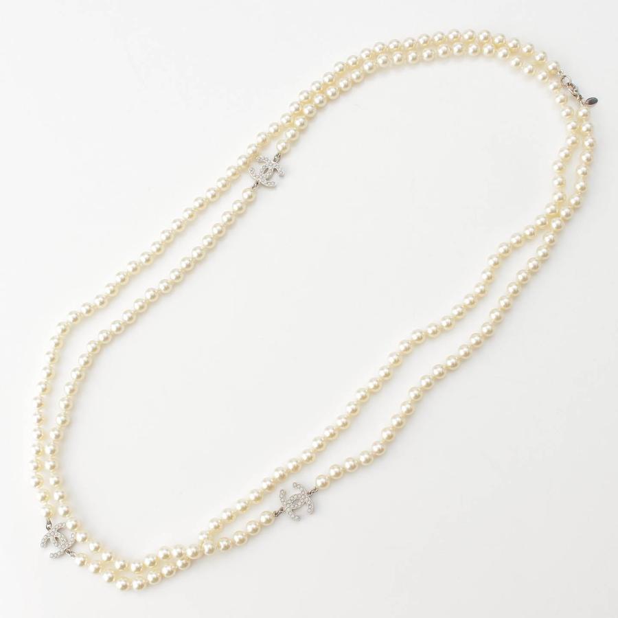CHANEL 【シャネル】Chanel A11V ココマーク フェイクパール ロング 