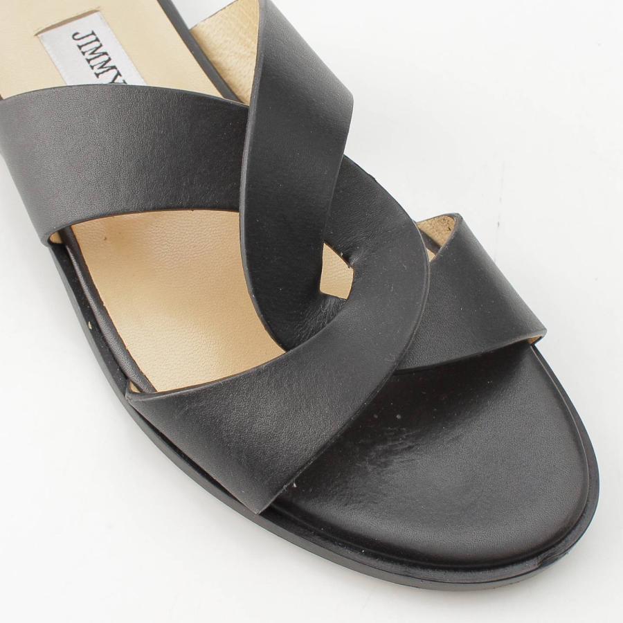 正規品】Jimmy Choo 黒サンダル