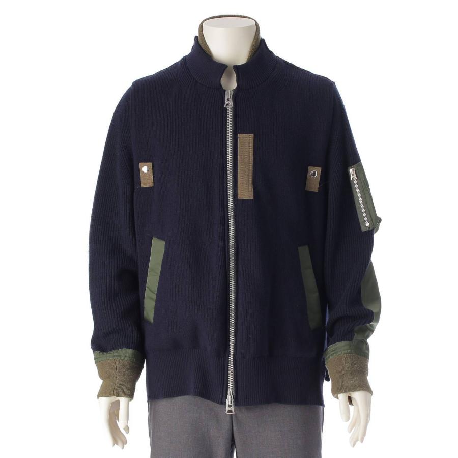 sacai 【サカイ】sacai 20aw メンズ ニット ドッキング sacai 【サカイ】sacai 20aw メンズ ニット ドッキング