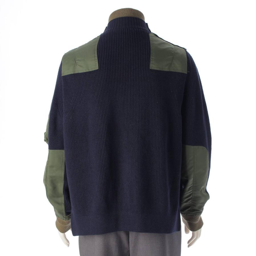 sacai 【サカイ】sacai 20aw メンズ ニット ドッキング sacai 【サカイ】sacai 20aw メンズ ニット ドッキング