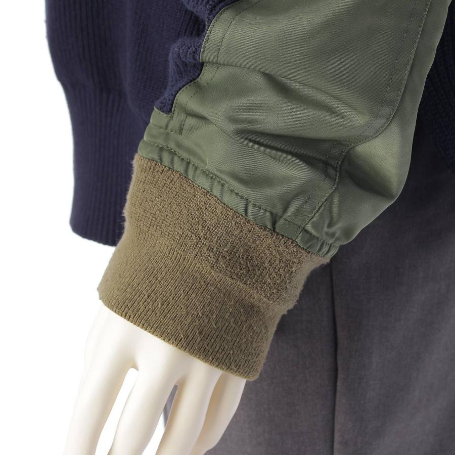 sacai 【サカイ】sacai 20aw メンズ ニット ドッキング sacai 【サカイ】sacai 20aw メンズ ニット ドッキング