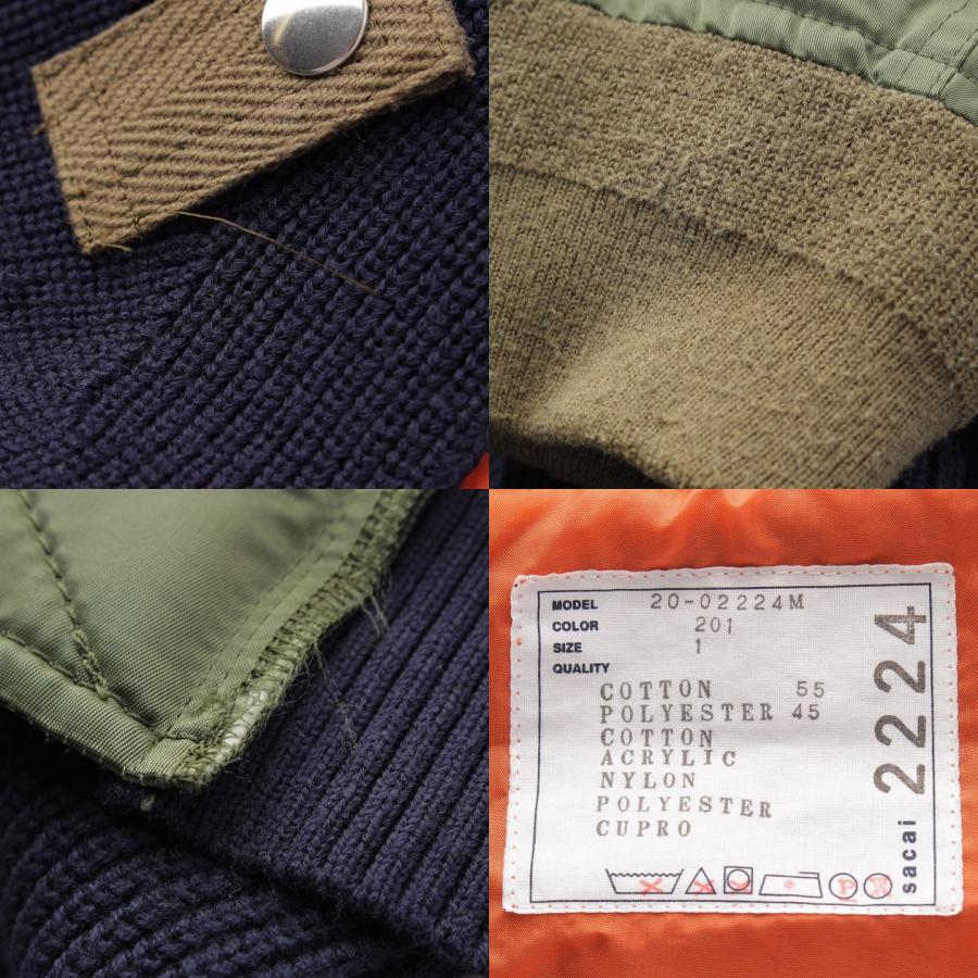 sacai 【サカイ】sacai 20aw メンズ ニット ドッキング sacai 【サカイ】sacai 20aw メンズ ニット ドッキング