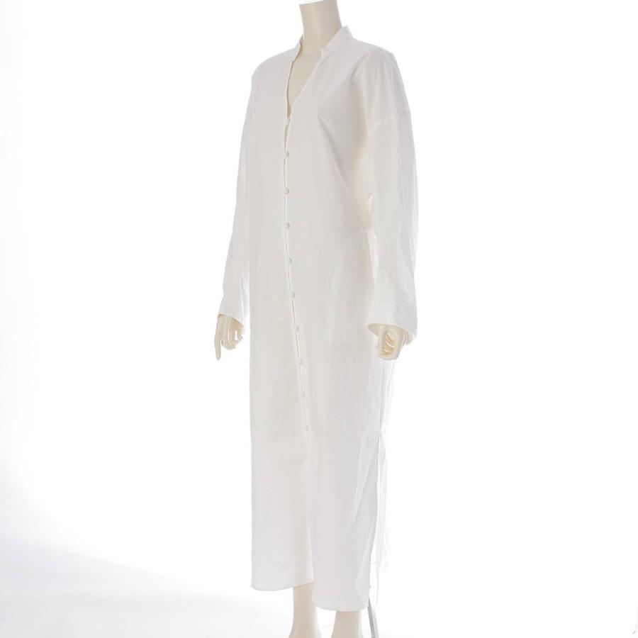 マメ クロゴウチ】Mame Kurogouchi 23AW NIDOM COTTON SHIRT DRESS 