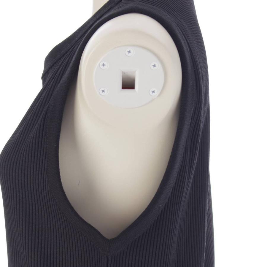 FENDI（フェンディ） 24SS FFロゴ リブ タンクトップ FY1297 ブラック