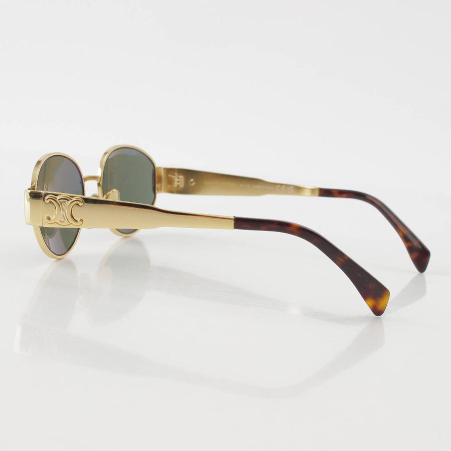 新品 celine セリーヌ ベッコウ サングラス ロゴ