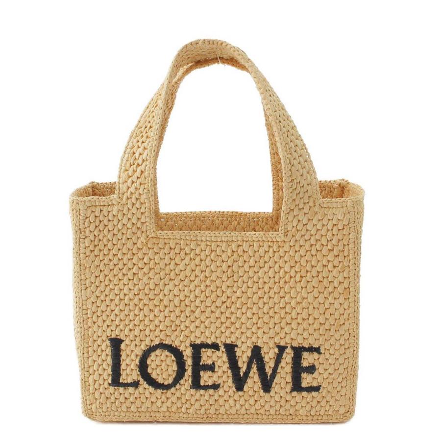 ロエベ】Loewe フォント ミニ ラフィア 2way トートバッグ A685V46X01 