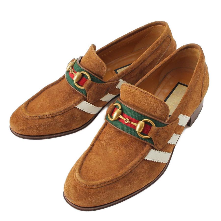グッチ】Gucci アディダスコラボ ホースビット ローファー シューズ 