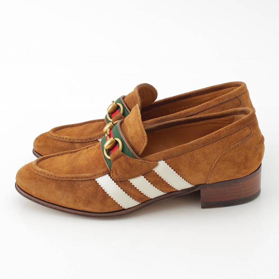 GUCCI 【グッチ】Gucci アディダスコラボ ホースビット ローファー