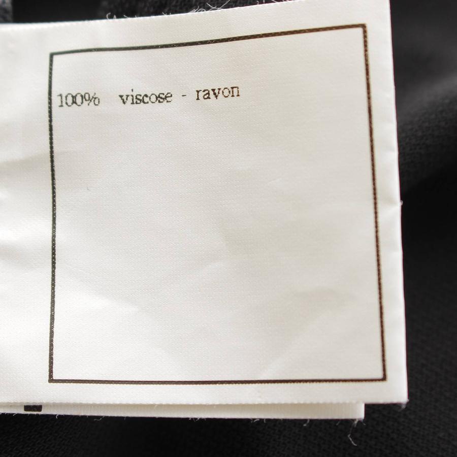 シャネル】Chanel 97P ロゴ刺繍 レイヤード ひざ丈 スカート P07157  