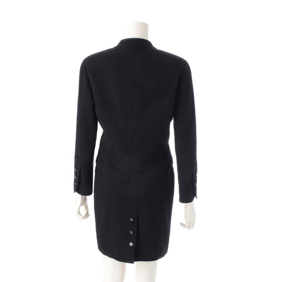 美品 希少 シャネル CHANEL 96P ジャケット P06309V04615 CHANEL（シャネル） 96P ロゴ ジャケット トップス スカート 3ピース