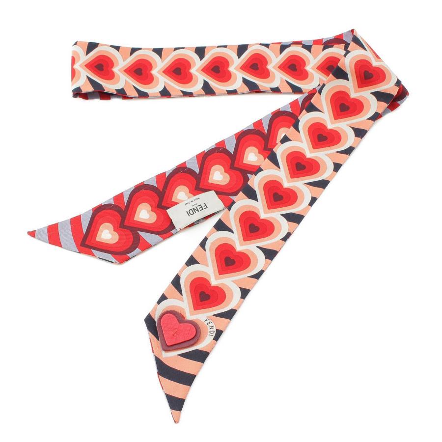 未使用級✨】FENDI ラッピー スカーフ ハート バレンタイン限定