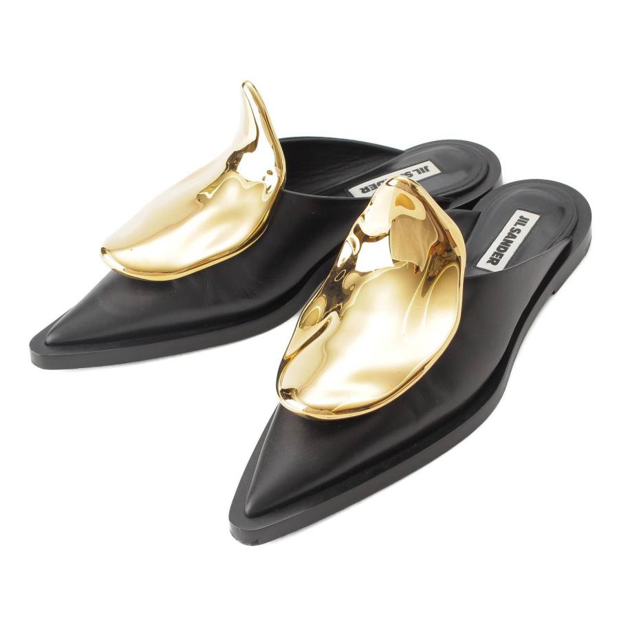 JIL SANDER 【ジルサンダー】Jil Sander メタルプレート レザー JIL SANDER 【ジルサンダー】Jil Sander メタルプレート レザー