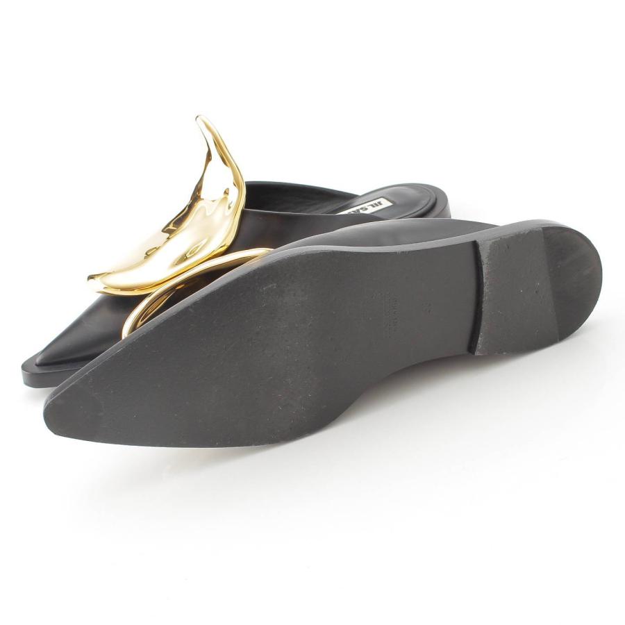 JIL SANDER 【ジルサンダー】Jil Sander メタルプレート レザー JIL SANDER 【ジルサンダー】Jil Sander メタルプレート レザー