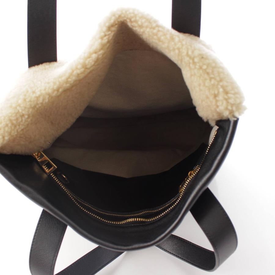 LOEWE 【ロエベ】Loewe アナグラム ロゴ ムートン トートバッグ 