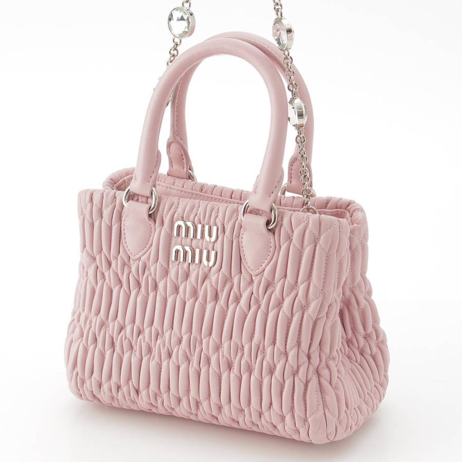 miu 【ミュウミュウ】Miu Miu マテラッセ ロゴ ナッパクリスタル miu 【ミュウミュウ】Miu Miu マテラッセ ロゴ ナッパクリスタル