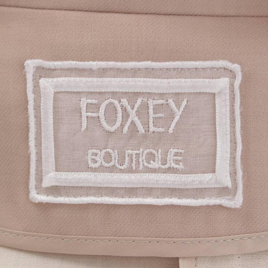 FOXEY 【フォクシー】Foxey Grace 袖リボン ベルト付き ウール FOXEY 【フォクシー】Foxey Grace 袖リボン ベルト付き ウール