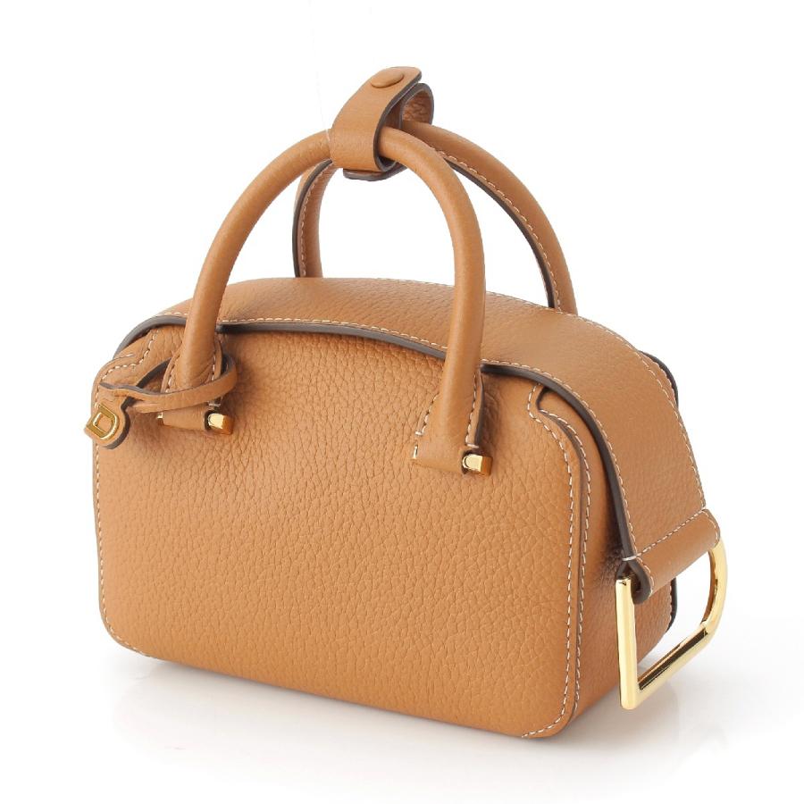 デルヴォー クールボックス ナノ 新型 トリヨンソフトグレインレザー  