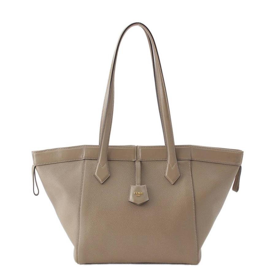 FENDI 【フェンディ】Fendi ロゴ レザー オリガミ トートバッグ  