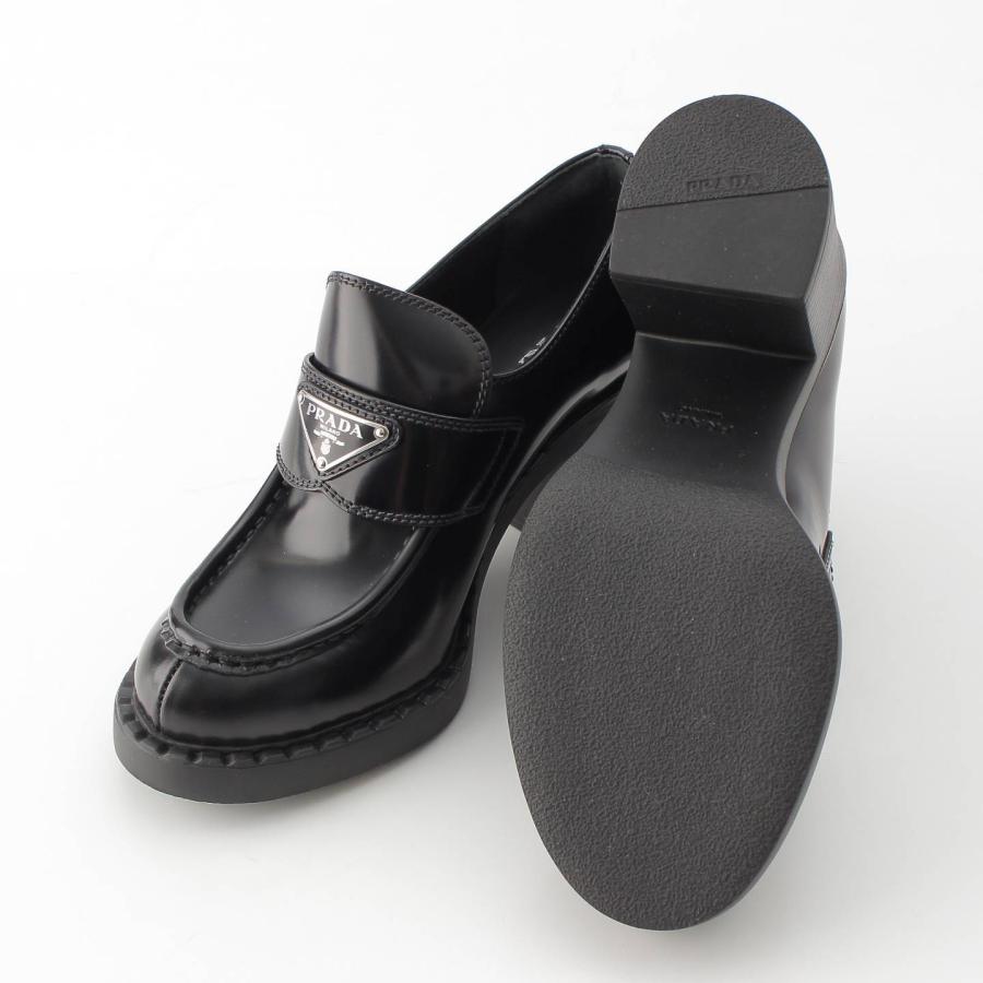 PRADA 【プラダ】Prada 三角ロゴ チョコレート ブラッシュド PRADA 【プラダ】Prada 三角ロゴ チョコレート ブラッシュド