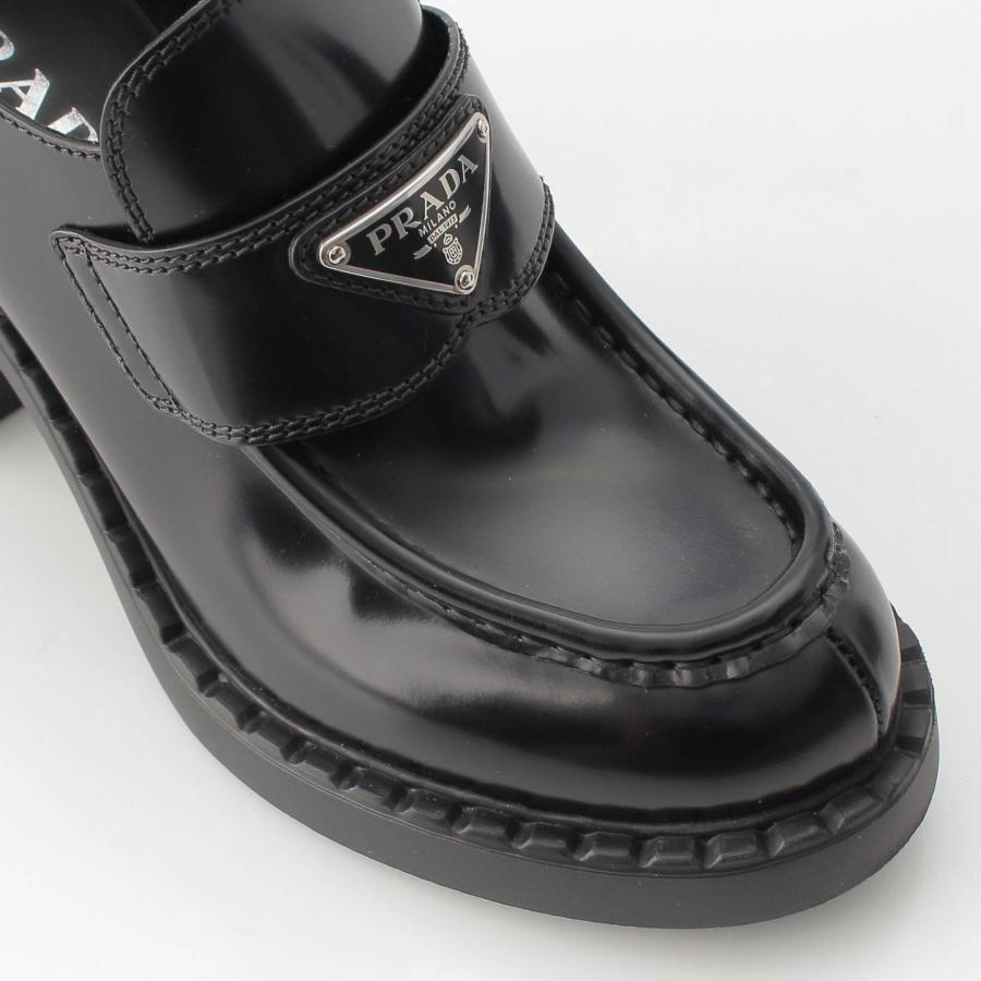 PRADA 【プラダ】Prada 三角ロゴ チョコレート ブラッシュド PRADA 【プラダ】Prada 三角ロゴ チョコレート ブラッシュド