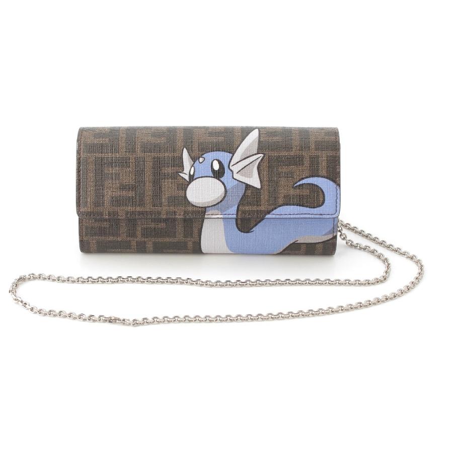 FENDI フェンディ ポケモン ミニリュウ ズッカ FF柄 ウォレット FENDI フェンディ ポケモン ミニリュウ ズッカ FF柄 ウォレット