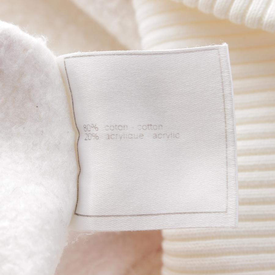 CHANEL シャネル 01A コットン マドモアゼル ココマーク 裏起毛  