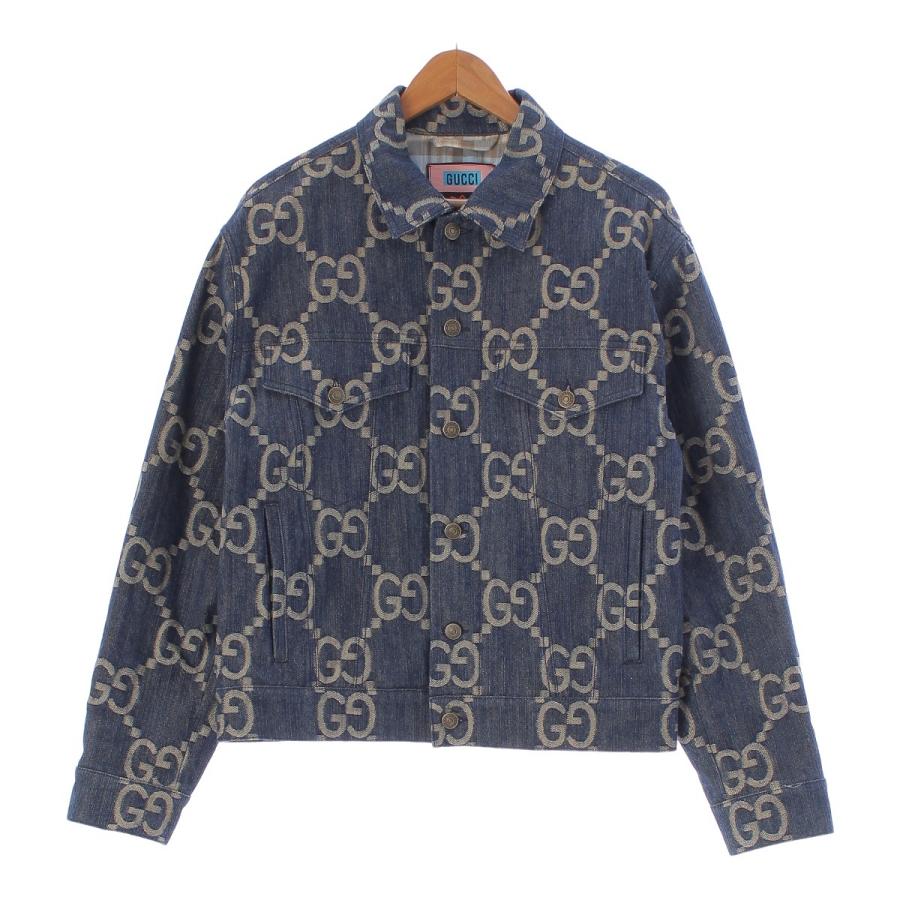 GUCCI グッチ コットンデニム GGジャガード 総柄 デニム GUCCI グッチ コットンデニム GGジャガード 総柄 デニム